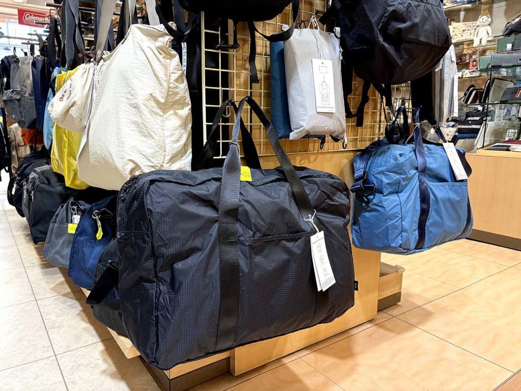 とってもコンパクトに収納できるパッカブルバッグ】 - 【広島のカバン